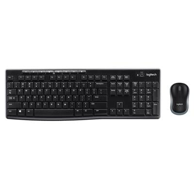 Teclado+Mouse Logitech Wir MK270 Blk 920-004432