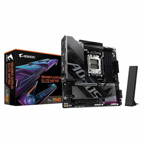 MOTHER GIGABYTE (AM5) B840M AORUS ELITE WIFI6E