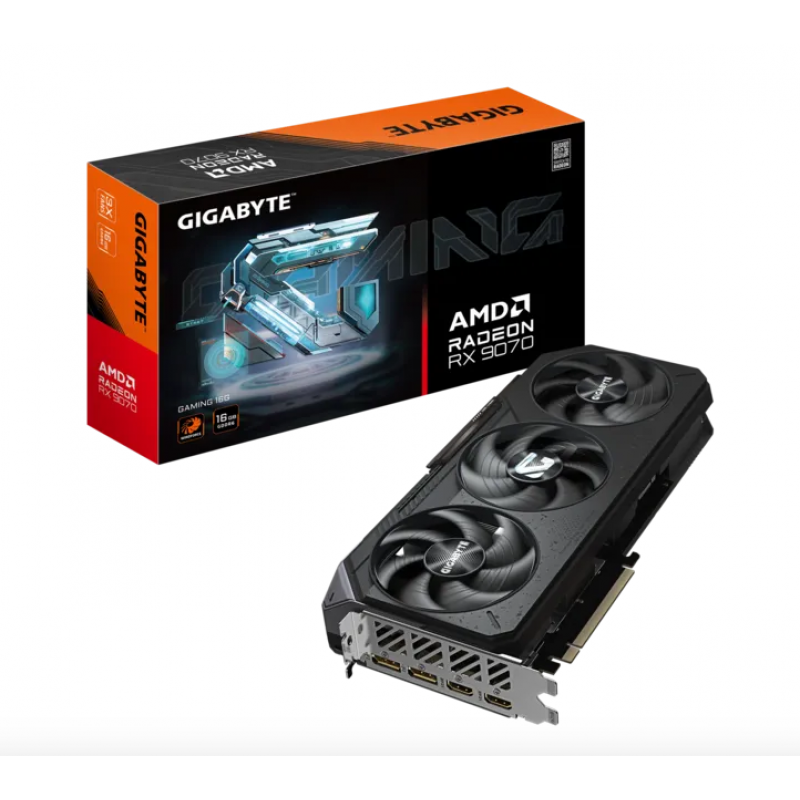 PLACA DE VIDEO RADEON RX 9070 16GB GIGABYTE GAMING