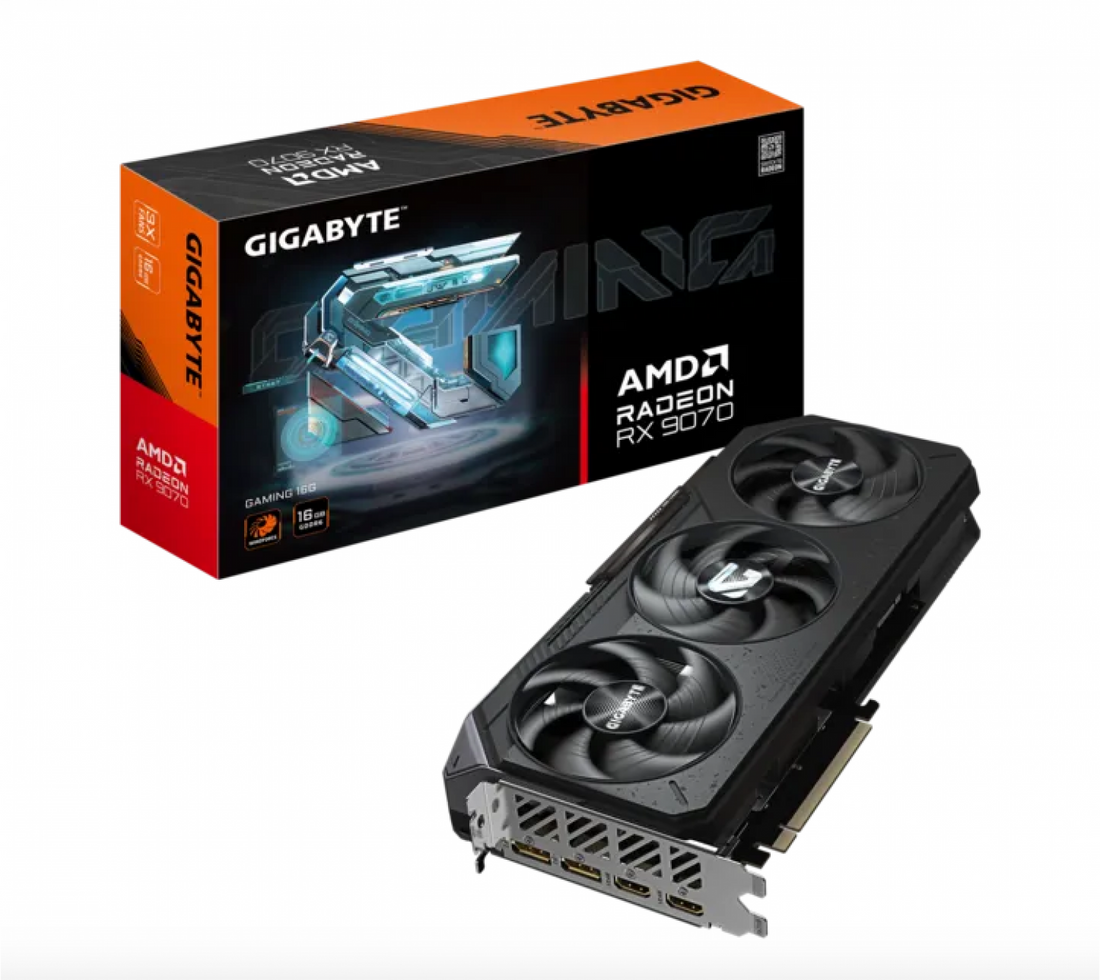 PLACA DE VIDEO RADEON RX 9070 16GB GIGABYTE GAMING