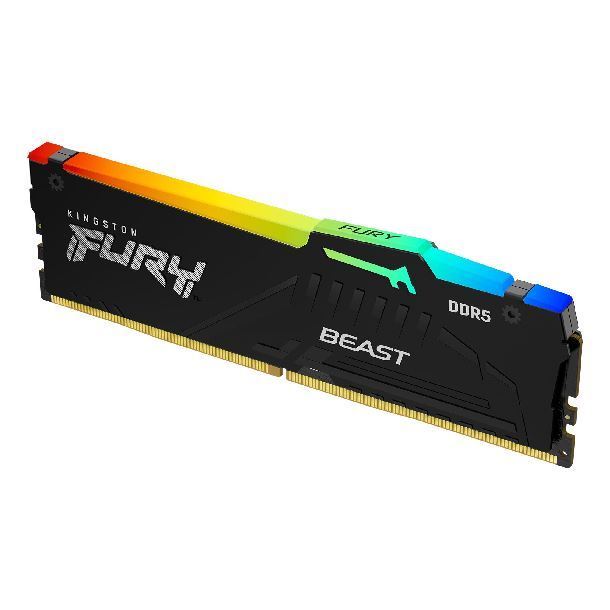 MEMORIA 32GB DDR5 6400 KINGSTON FURY BEAST RGB EXPO XMP
