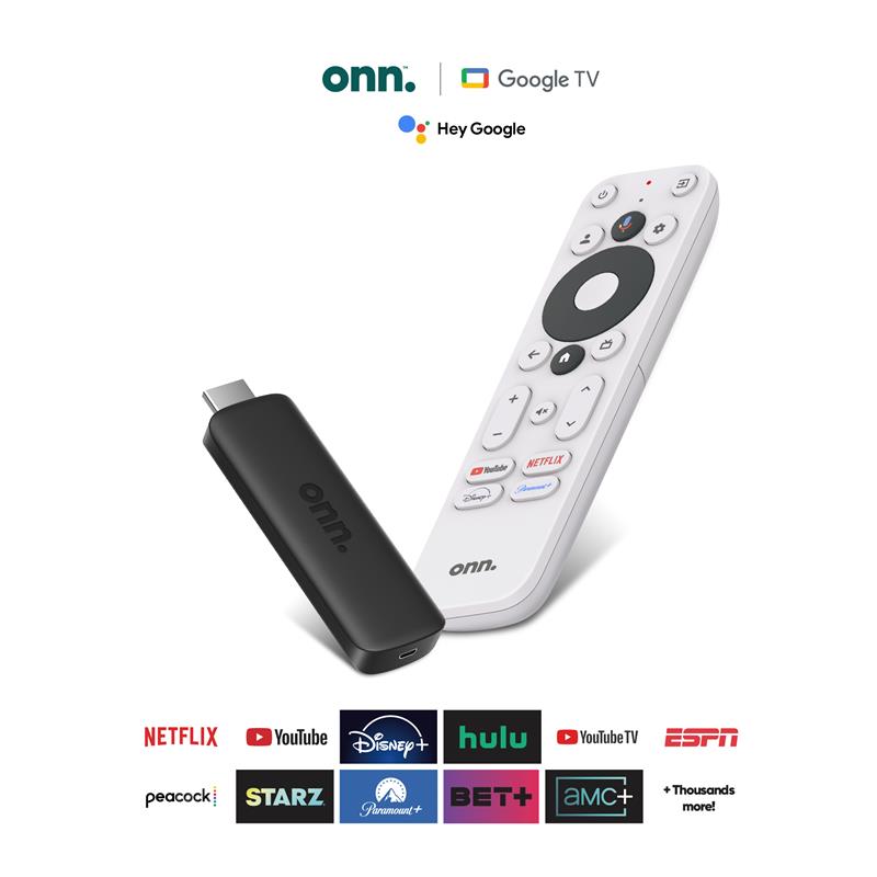 Onn Google TV FHD Chromecast - C/Fuente