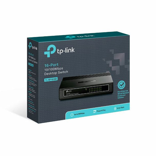 SWITCH TP-LINK 16P TL-SF1016D DESKTOP