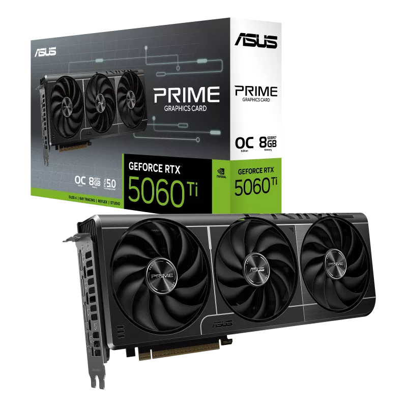 VGA 8GB RTX 5060 TI ASUS PRIME OC GDDR7