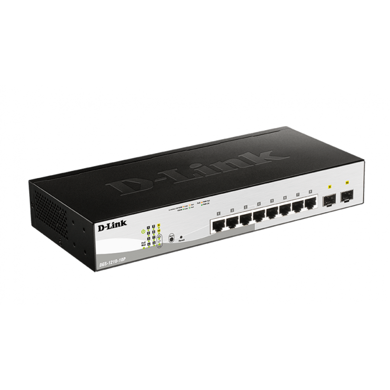D-LINK Conectividad DGS-1210-10P