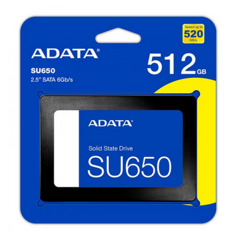 ADATA Discos SSD ASU650SS-512GT-R 512 GB 2.5-inch