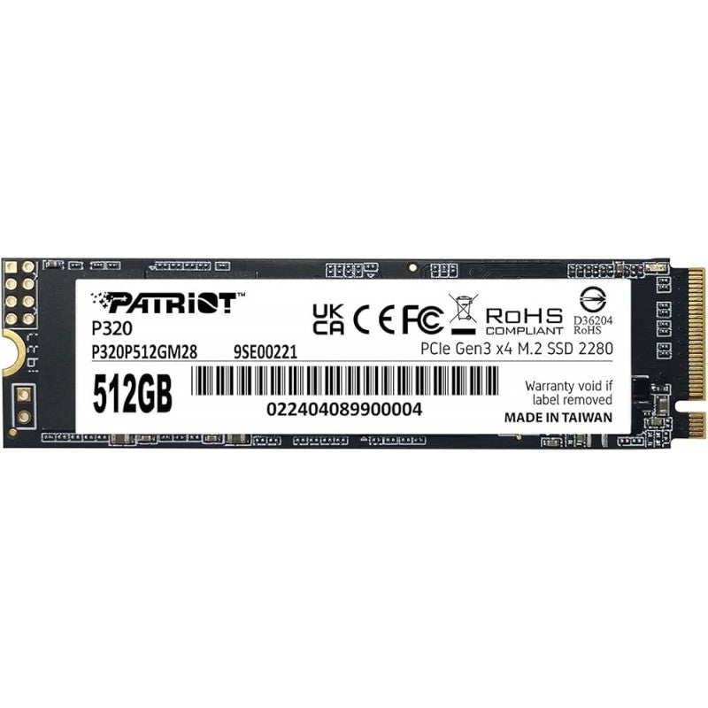 PATRIOT Discos SSD P320P512GM28 512 GB M.2