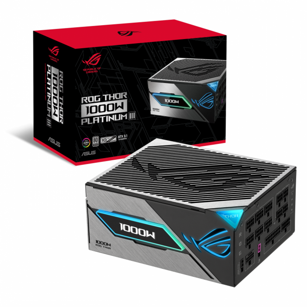 ASUS Fuentes ROG-THOR-1000P3-GAMING 1000 W 80 PLUS PLATINUM - imagen 2