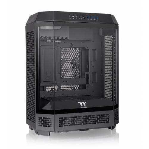 Gabinete TT The Tower 600 Mid-Tower TG x3 Fan x2 Black (5240)