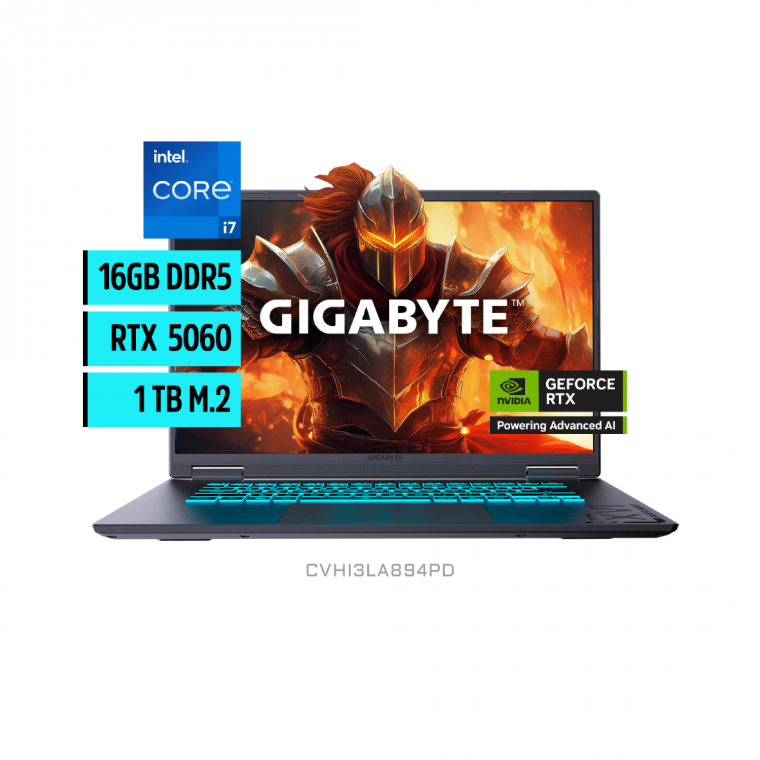 GIGABYTE Notebooks GAMING A16 CVHI3LA894PH I7 13620H 16 GB 1024 GB - imagen 2