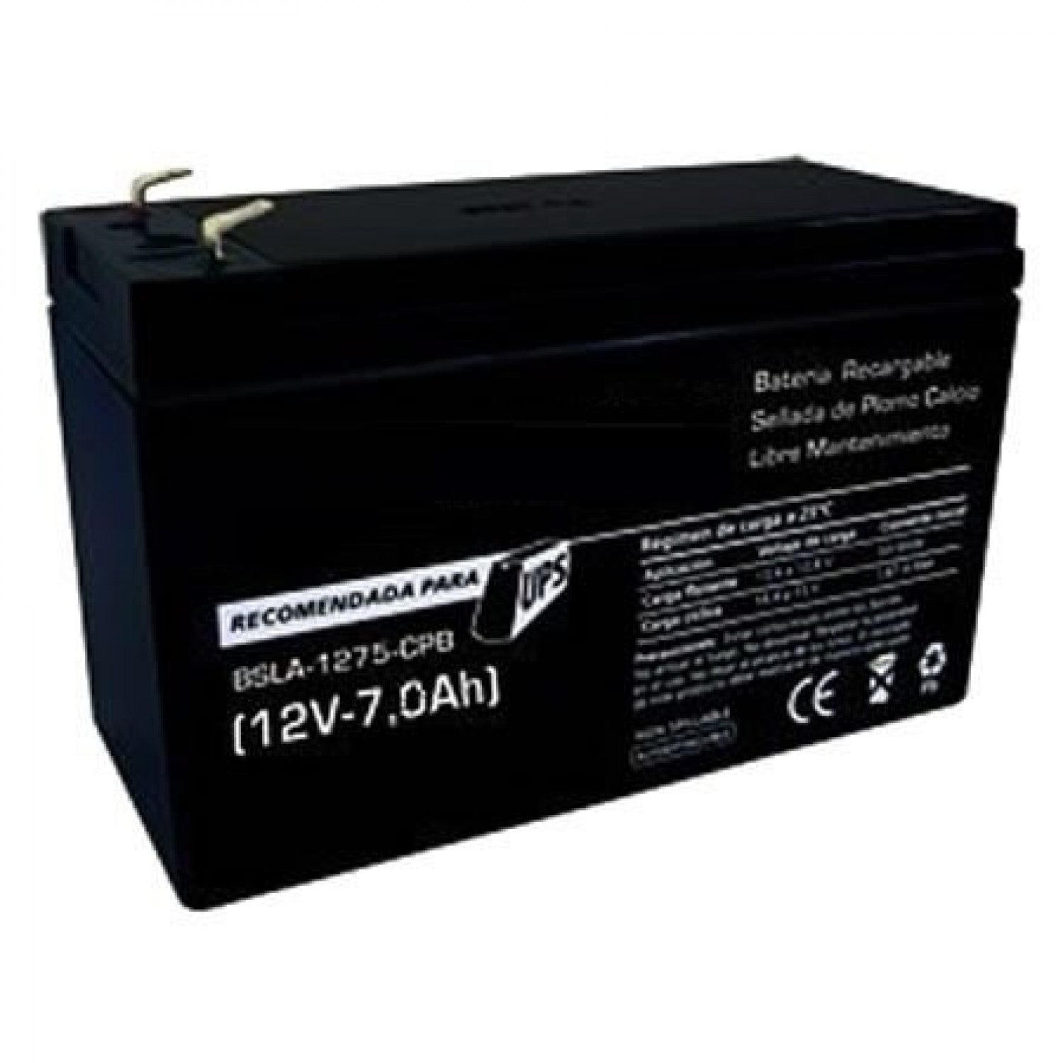 HUNNOX UPS y estabilizadores BATERIA 12V 7AH - imagen 2
