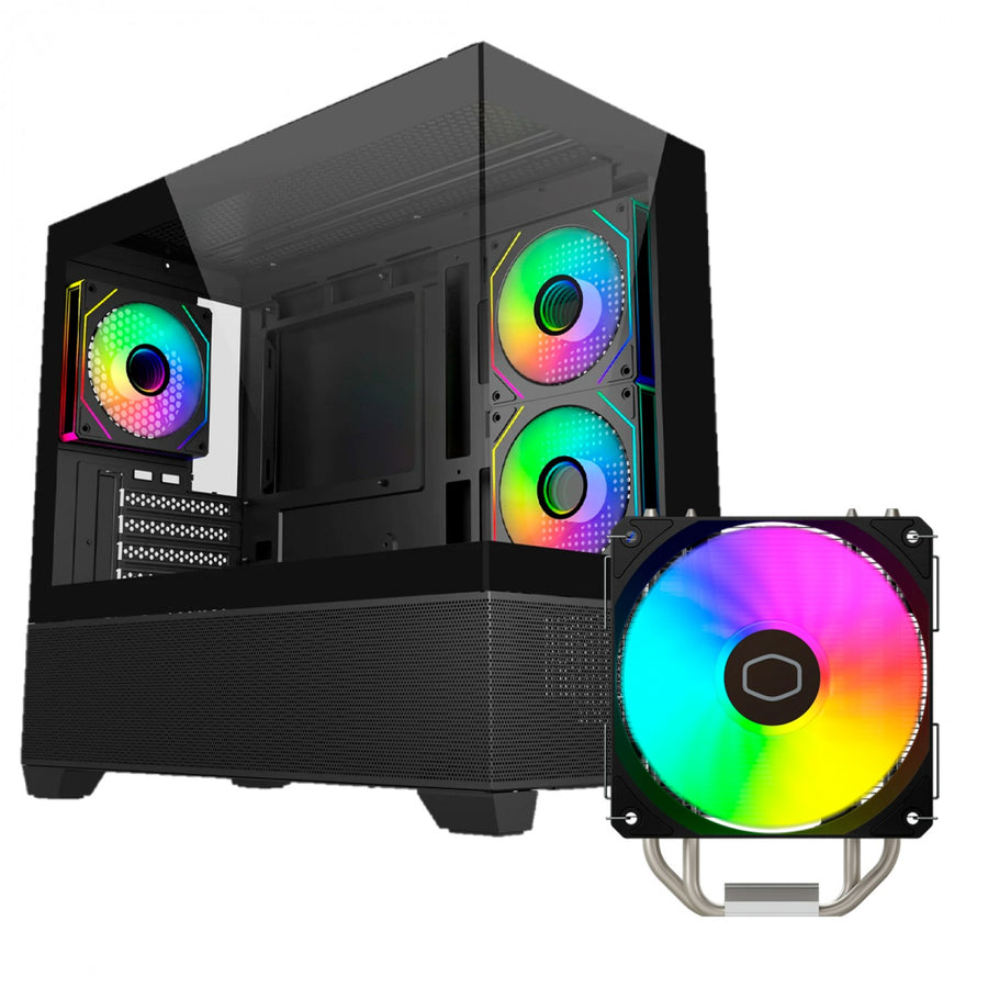 KIT COOLER MASTER 490 ELITE + HYPER 212 SPECTRUM V3 RGB - imagen 2