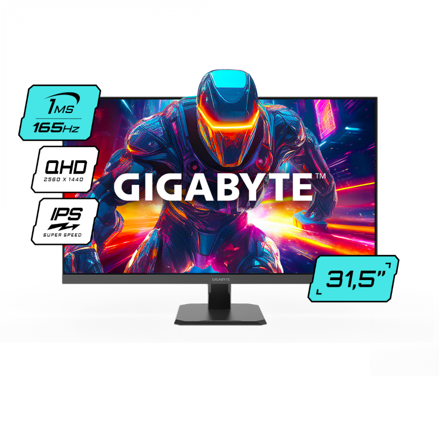 GIGABYTE Monitores GS32Q 32 in - imagen 2
