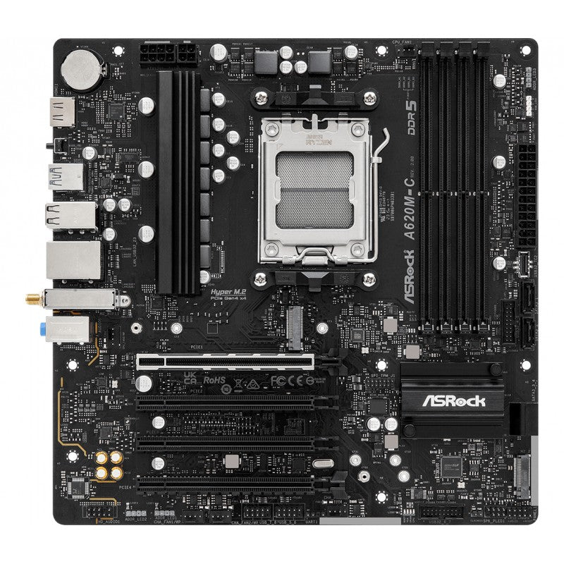ASROCK Motherboards A620M-C R2.0 BULK