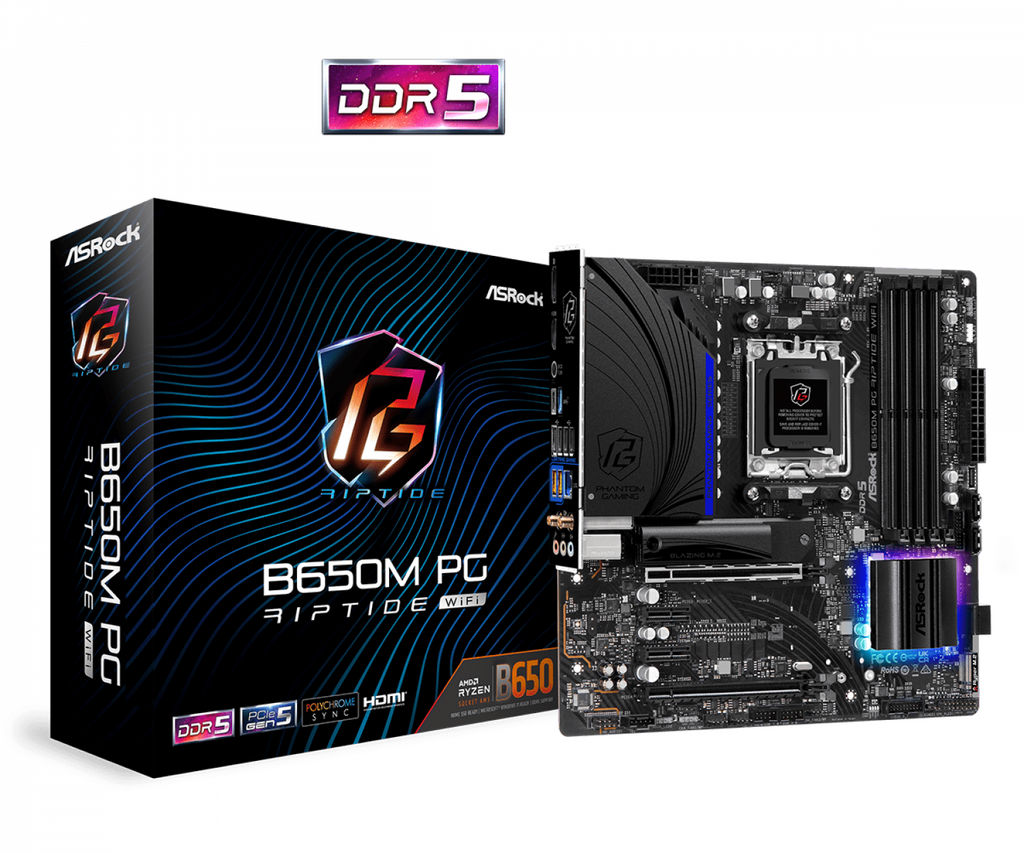 ASROCK Motherboards B650M PG RIPTIDE WIFI - imagen 2