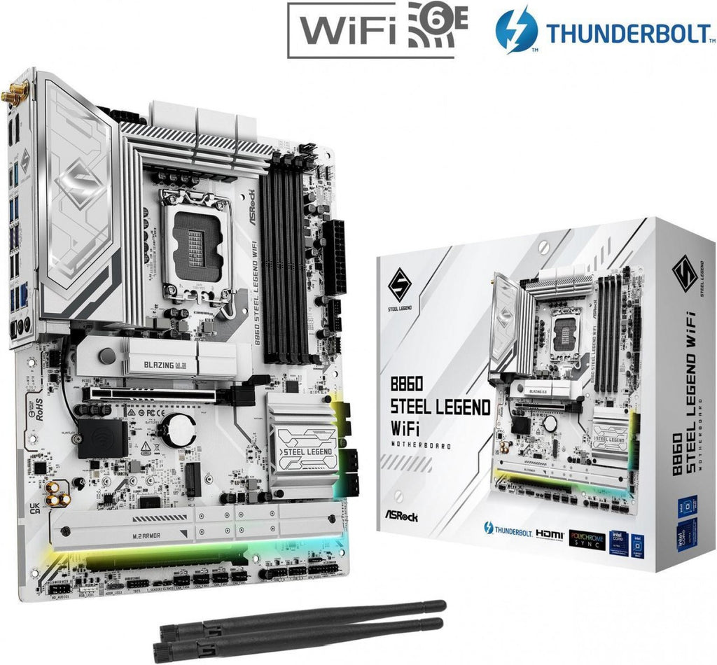 ASROCK Motherboards B860 STEEL LEGEND WIFI - imagen 2