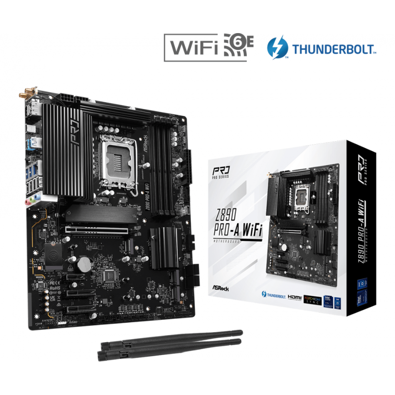ASROCK Motherboards Z890 PRO-A WIFI