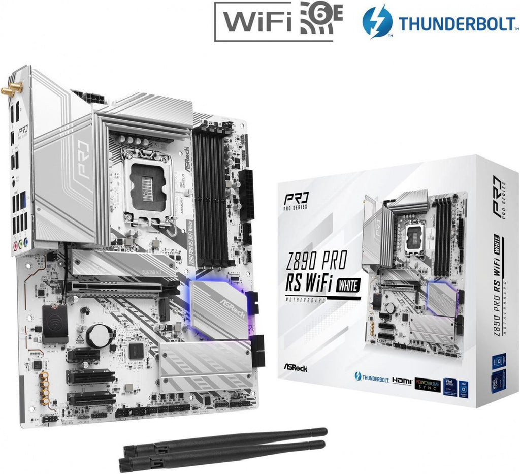 ASROCK Motherboards Z890 PRO RS WIFI WHITE - imagen 2