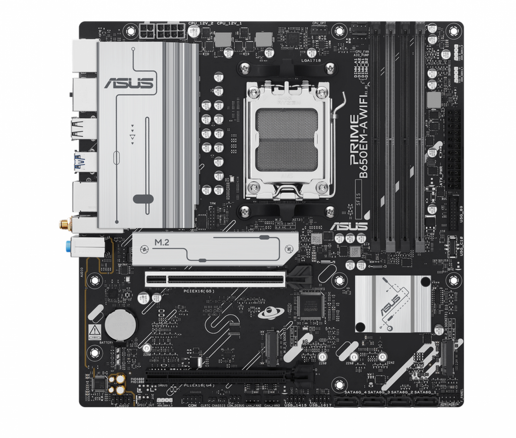 ASUS Motherboards PRIME B650EM-A WIFI - imagen 2