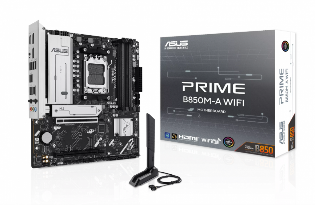 ASUS Motherboards PRIME B850M-A WIFI - imagen 2