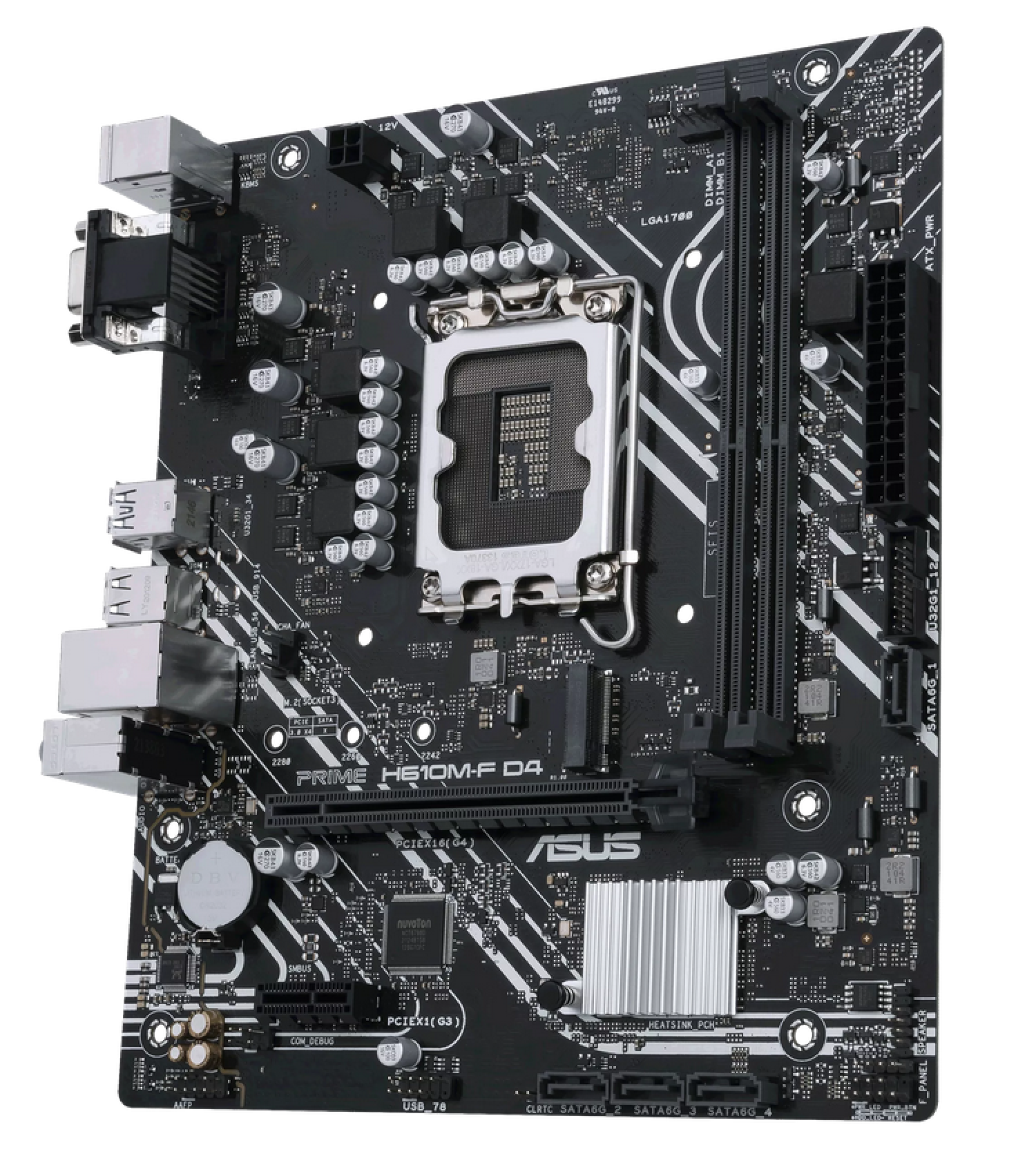 ASUS Motherboards PRIME H610M-F D4 R2.0 - imagen 2