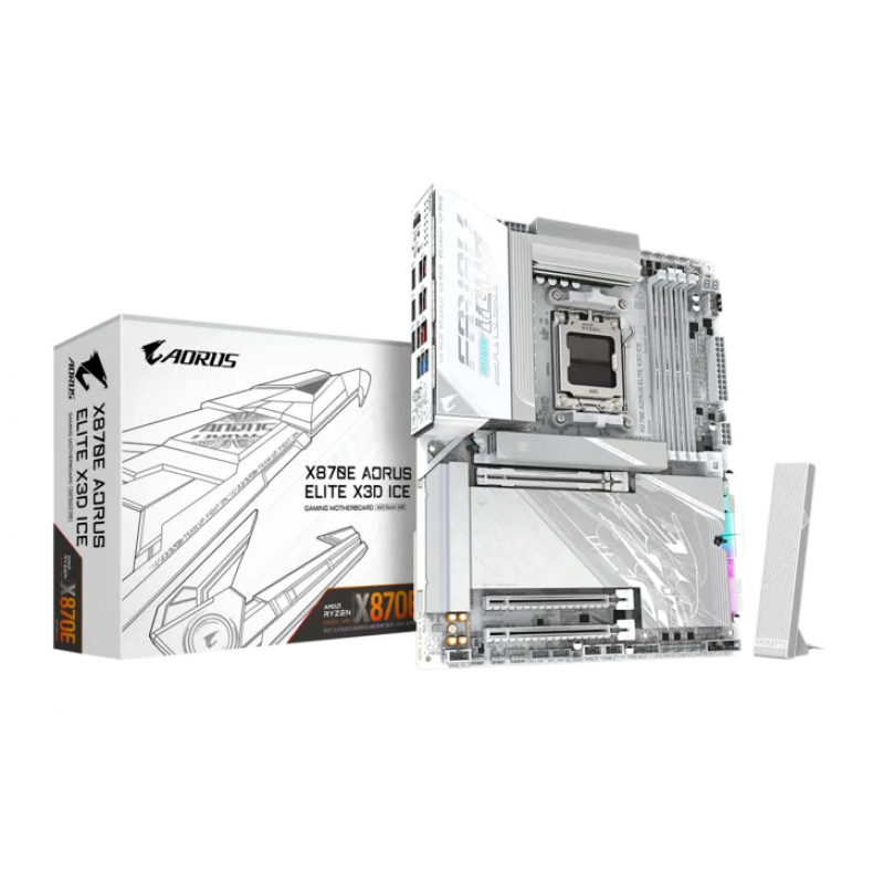 GIGABYTE Motherboards X870E A ELITE X ICE