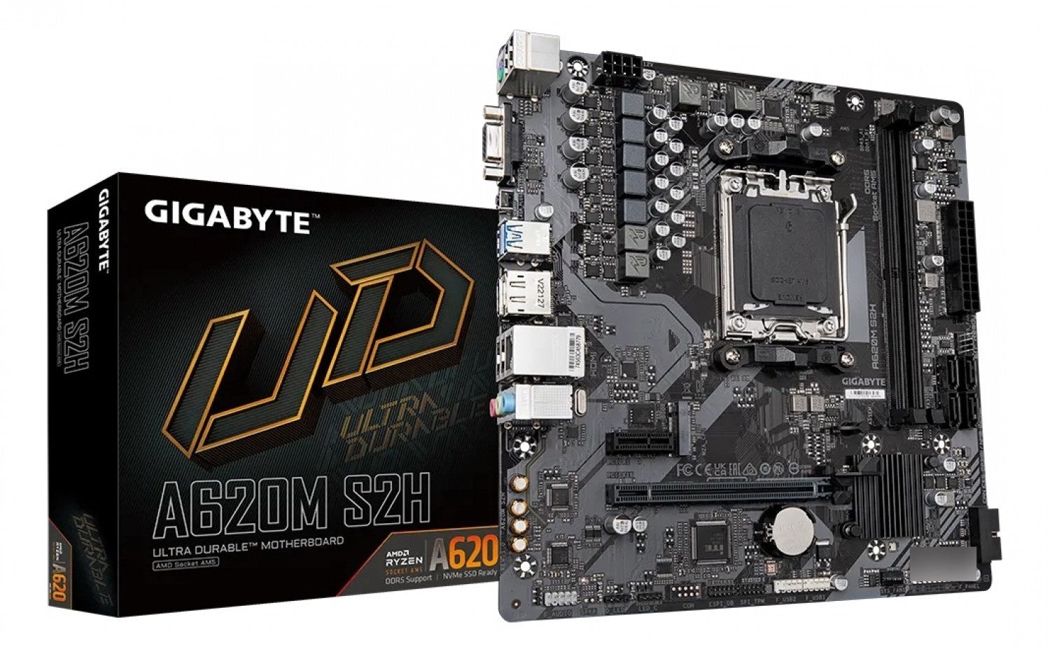 GIGABYTE Motherboards A620M S2H - imagen 2