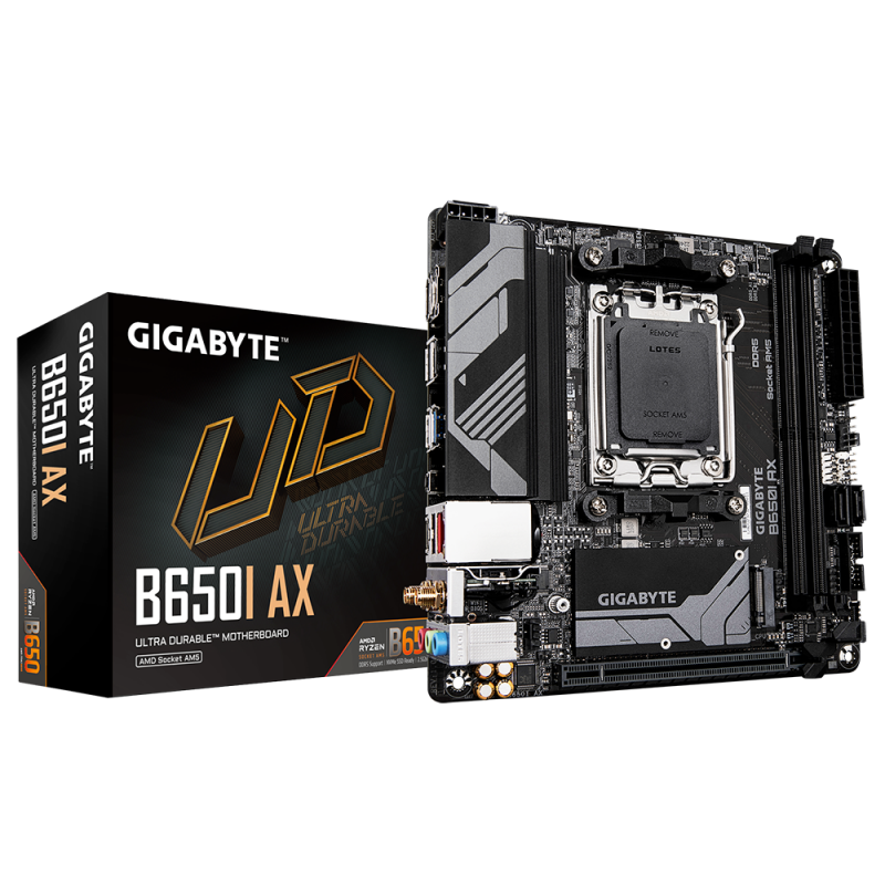 GIGABYTE Motherboards B650I AX