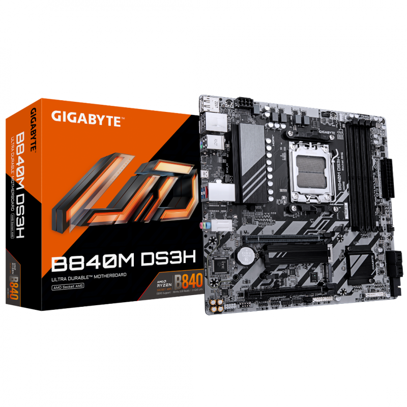 GIGABYTE Motherboards B840M DS3H