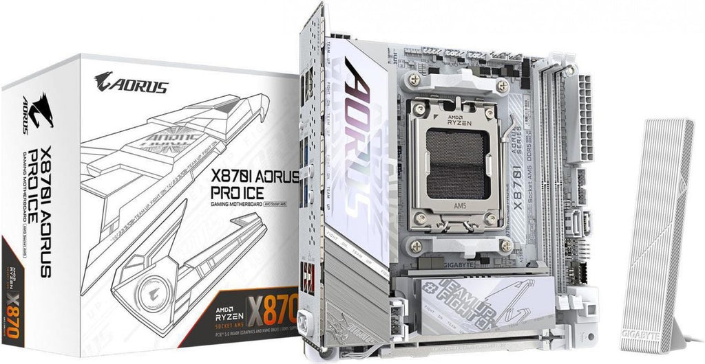 GIGABYTE Motherboards X870I AORUS PRO ICE - imagen 2
