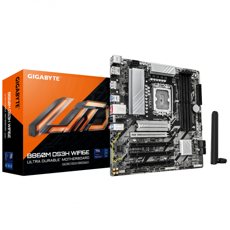 GIGABYTE Motherboards B860M DS3H WIFI6E