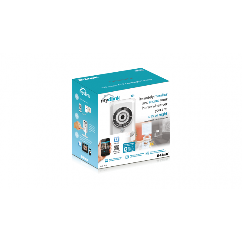 OUTLET CAMARA IP D-LINK WIRELESS DCS-942L (CAJA DAÑADA - SIN TRAFO)