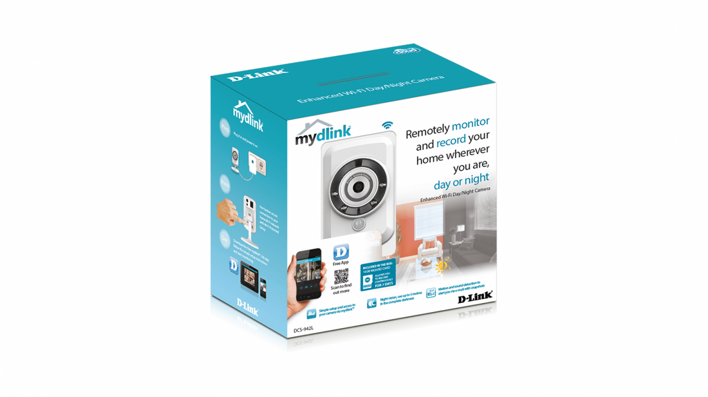OUTLET CAMARA IP D-LINK WIRELESS DCS-942L (CAJA DAÑADA - SIN TRAFO) - imagen 2