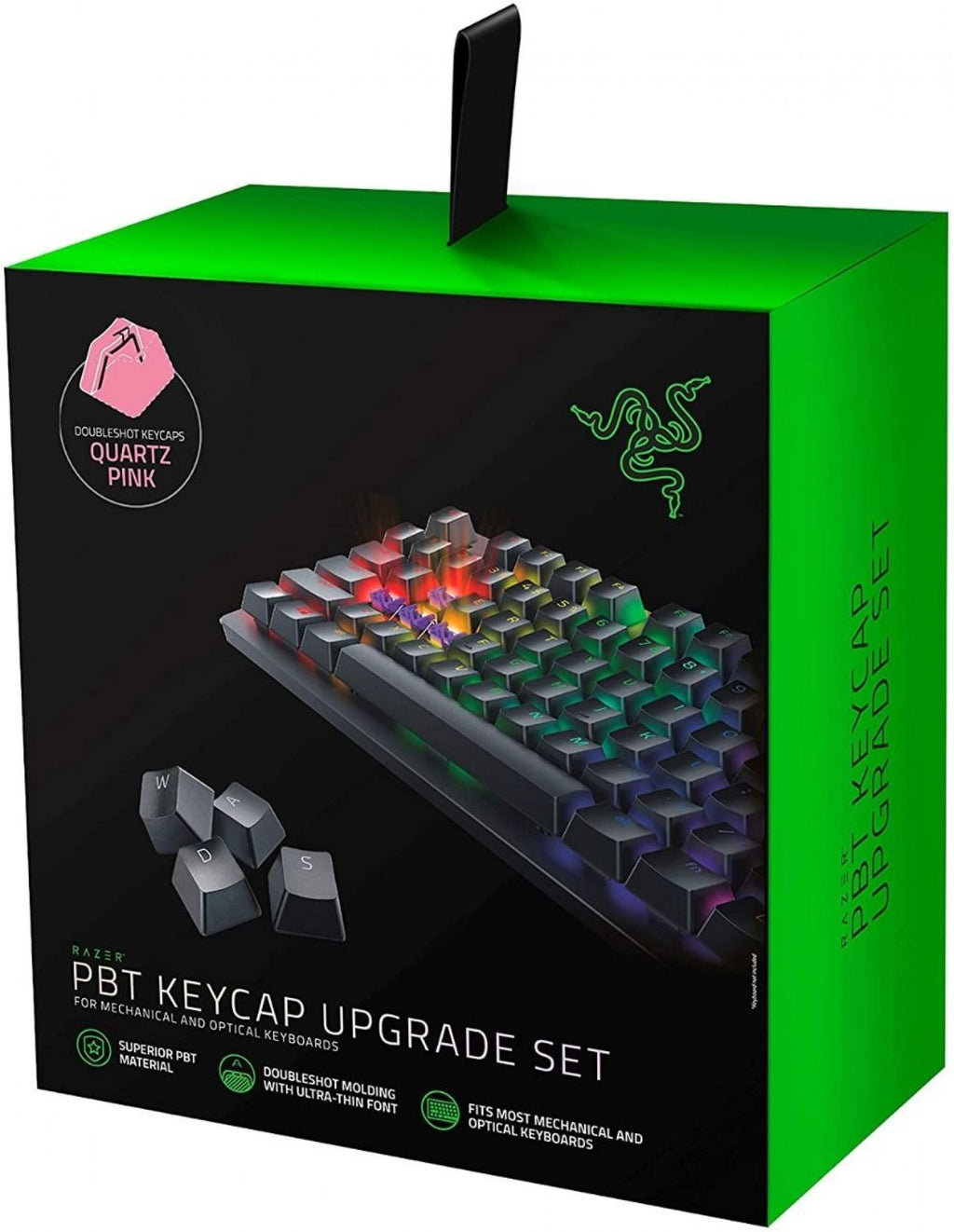 OUTLET KEYCAP SET RAZER QUARTZ PINK - imagen 2