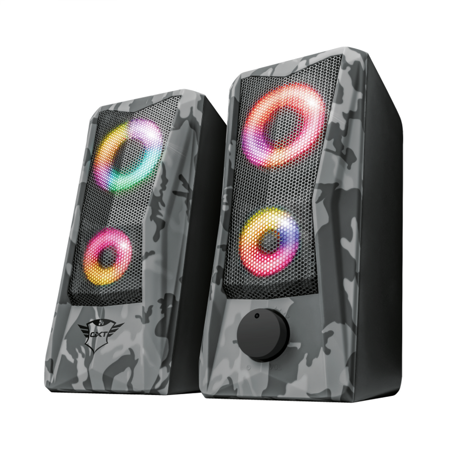 PARLANTE TRUST JAVV RGB SET 2.0 GXT606 - imagen 2