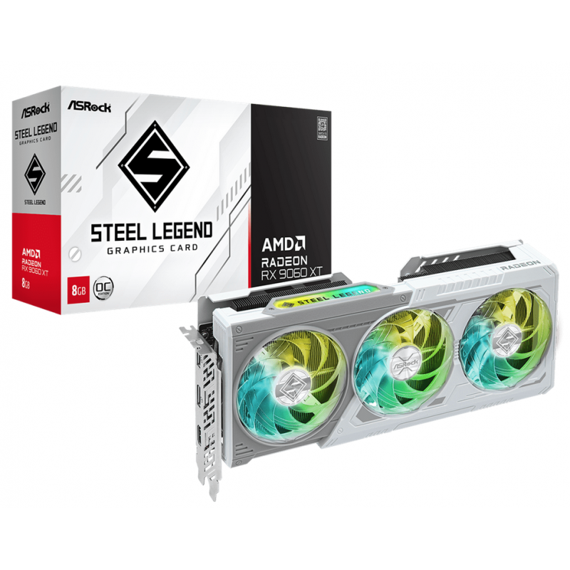 ASROCK Placas de video RX9060XT SL 8G 8 GB