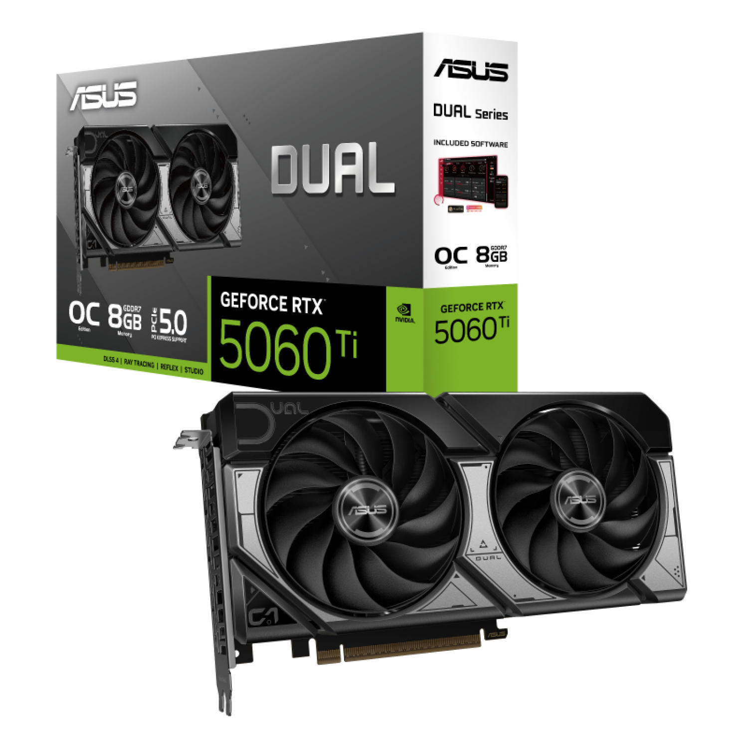 ASUS Placas de video DUAL-RTX5060TI-O8G 8 GB - imagen 2