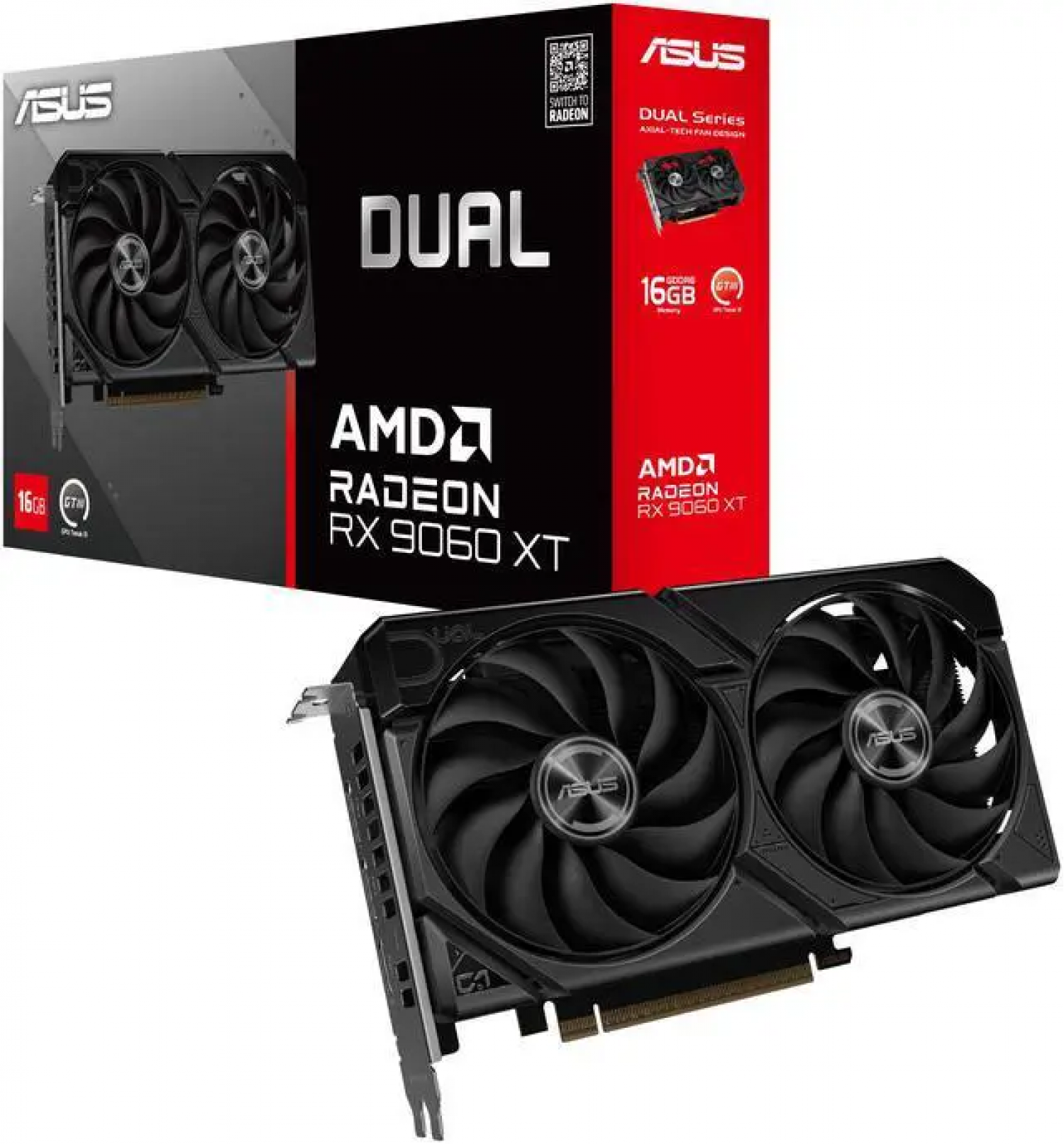 ASUS Placas de video DUAL-RX9060XT-16G 16 GB - imagen 2