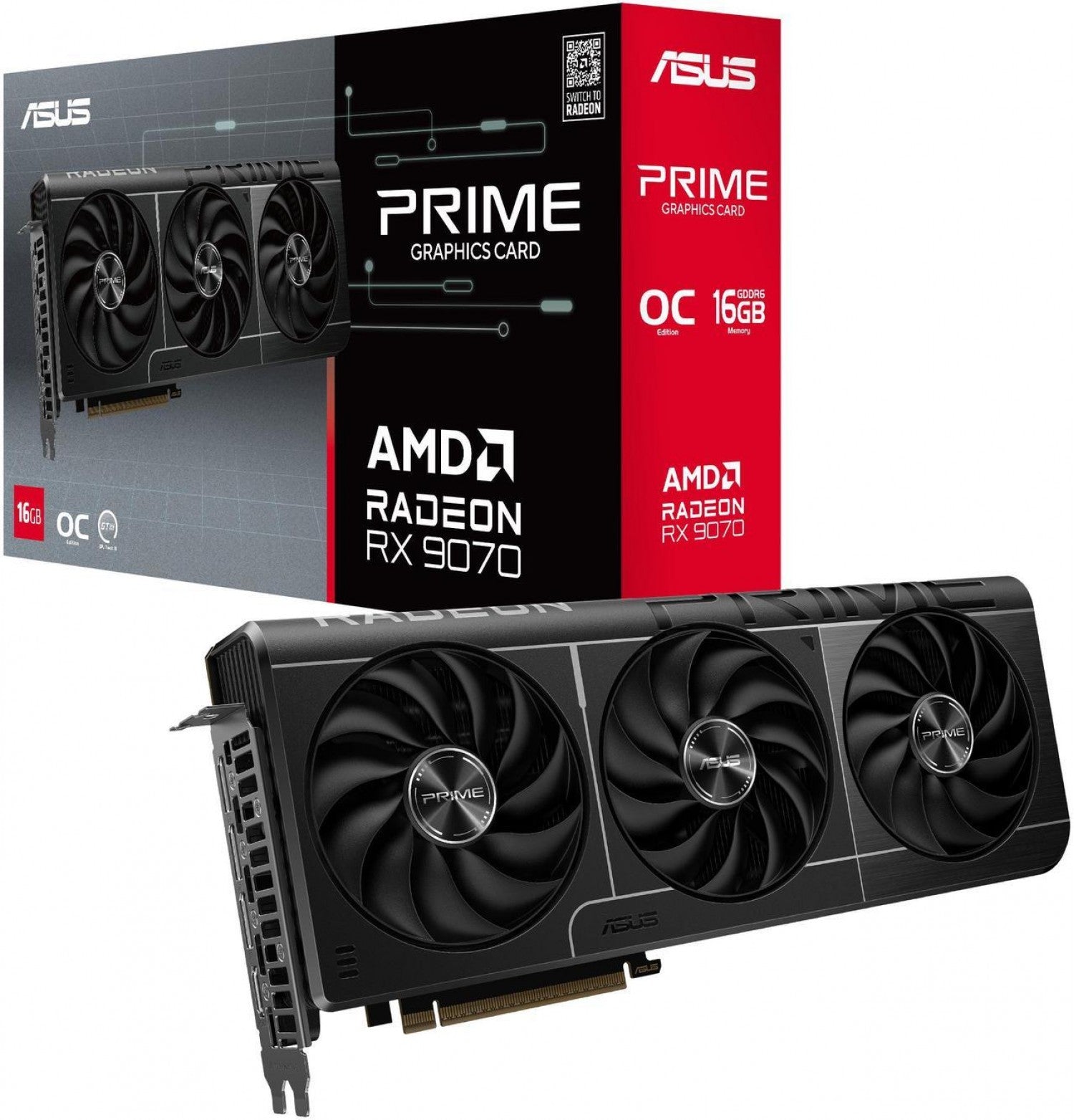ASUS Placas de video PRIME-RX9070-O16G 16 GB - imagen 2