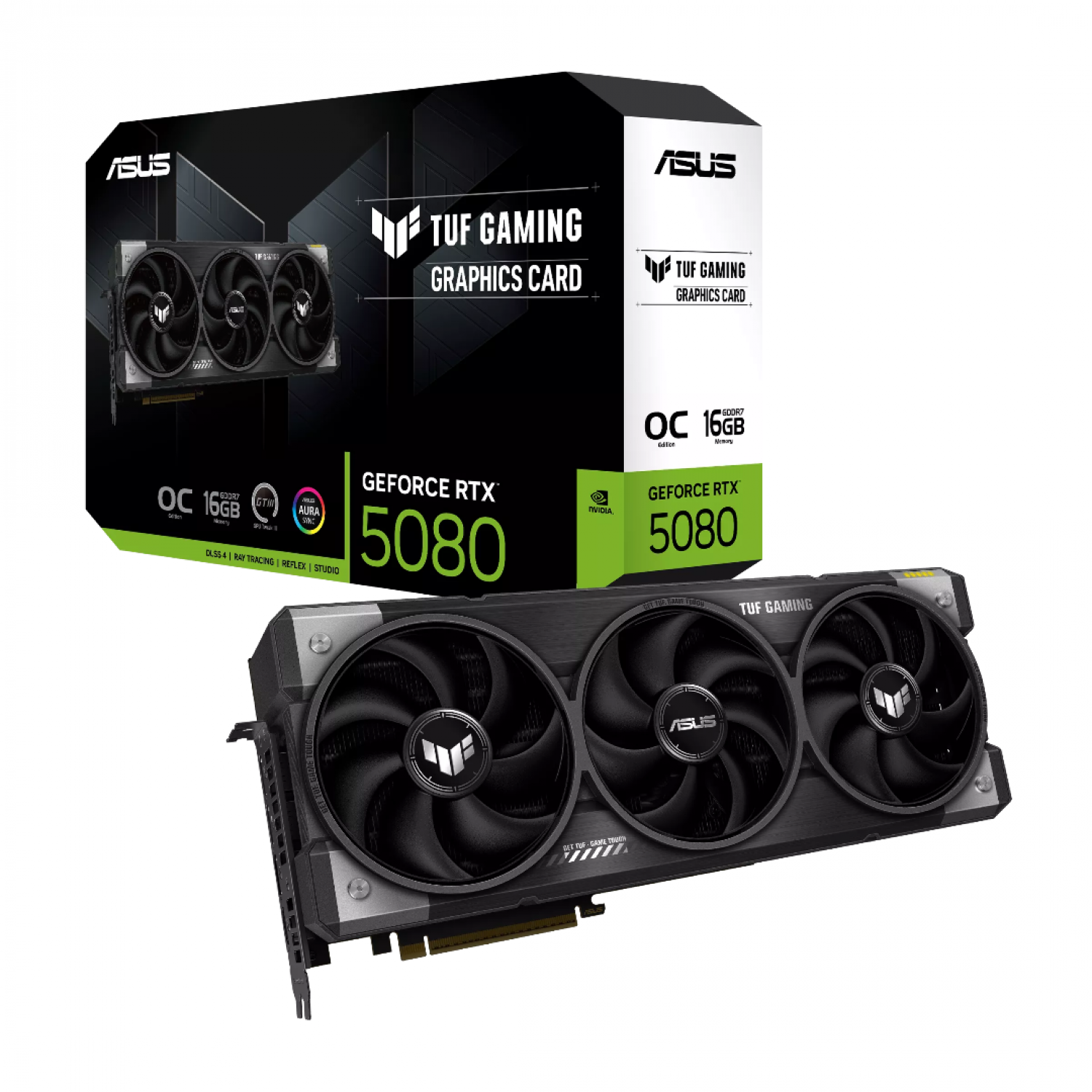 ASUS Placas de video TUF-RTX5080-O16G-GAMING 16 GB - imagen 2
