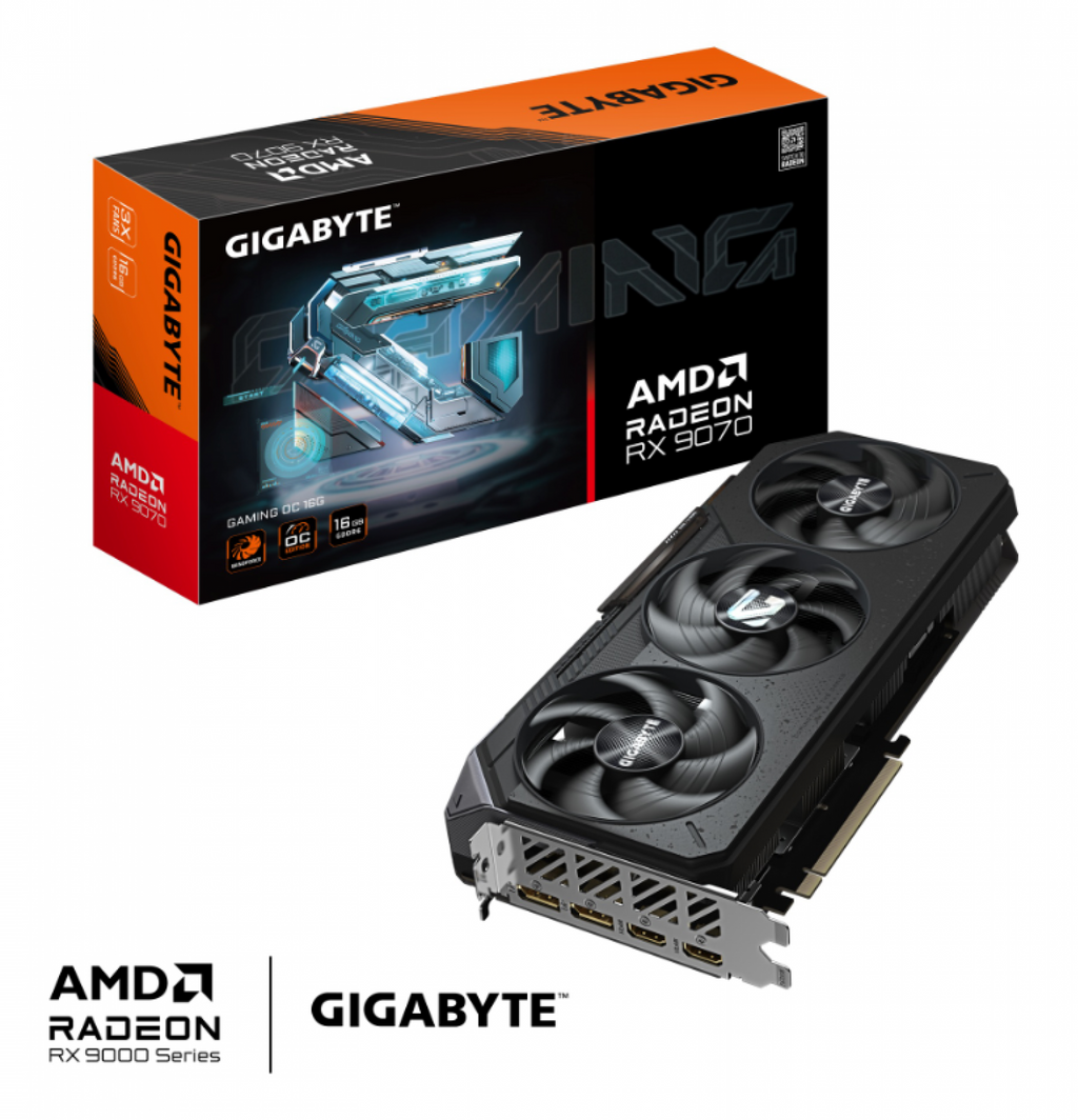 GIGABYTE Placas de video GV-R9070GAMING OC-16GD 16 GB - imagen 2