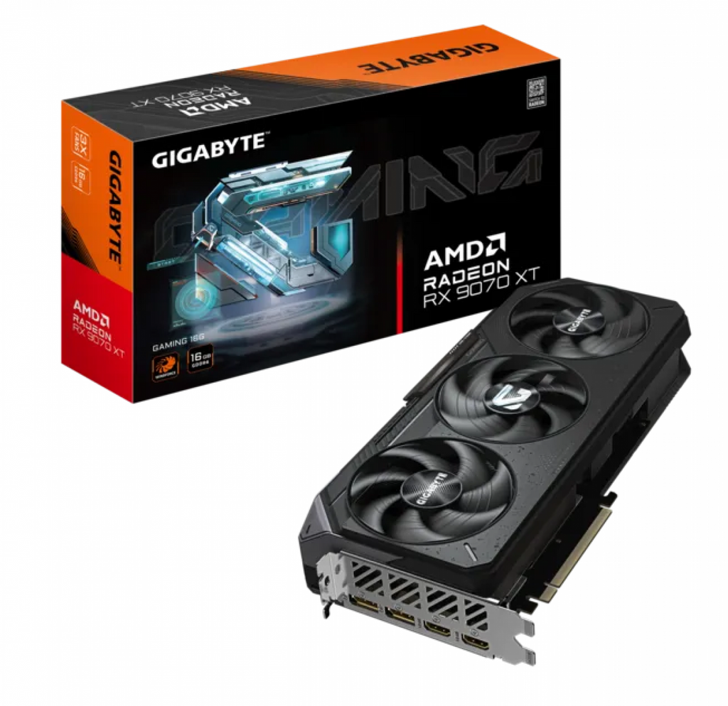 GIGABYTE Placas de video GV-R9070XTGAMING-16GD 16 GB - imagen 2