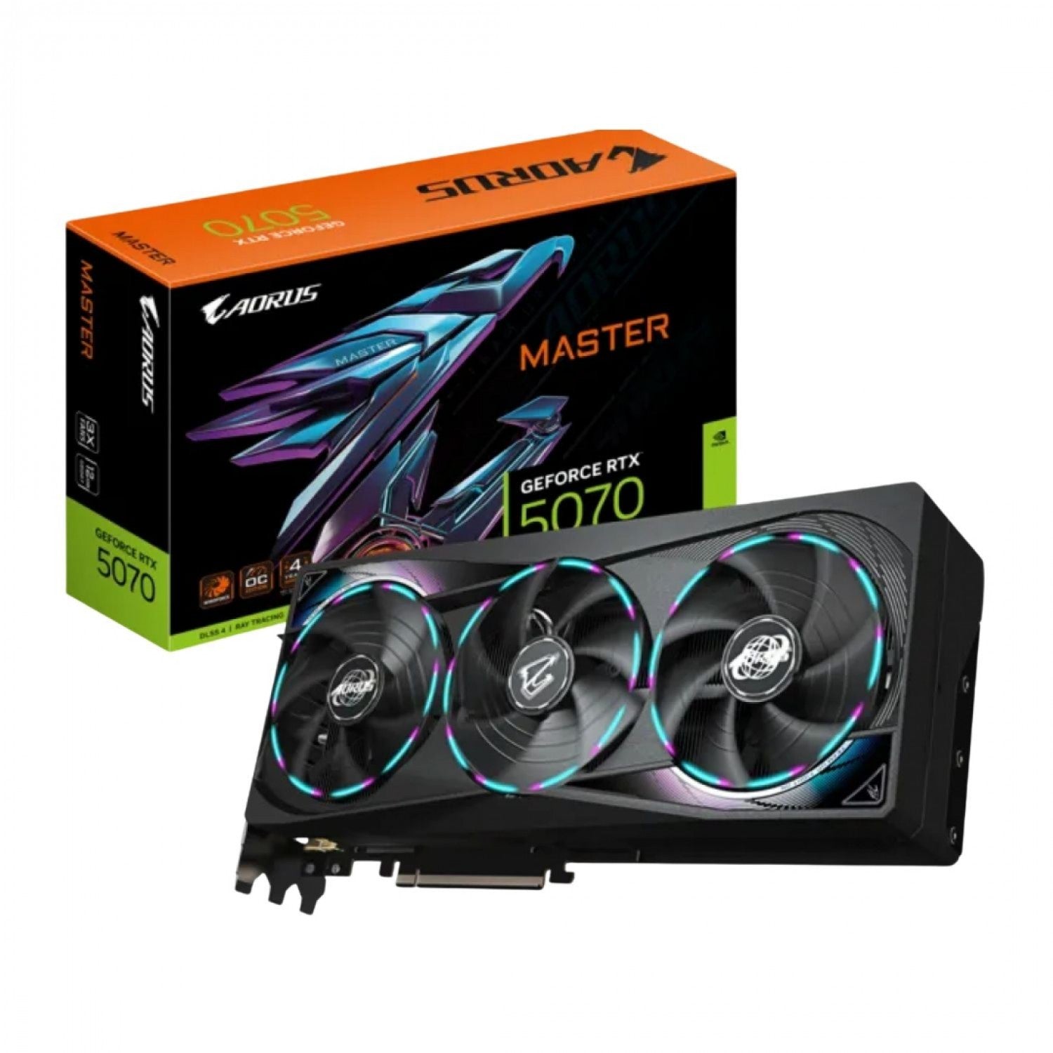 GIGABYTE Placas de video GV-N5070AORUS M-12GD 12 GB - imagen 2