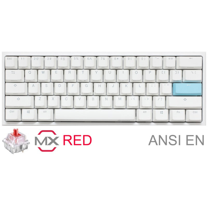 DUCKY Teclados DKON2061ST-RUSPDWWT1