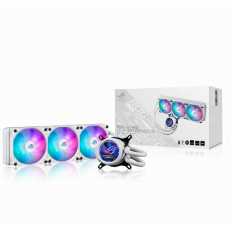 ASUS Refrigeracion ROG STRIX LC III 360 ARGB LCD WHT