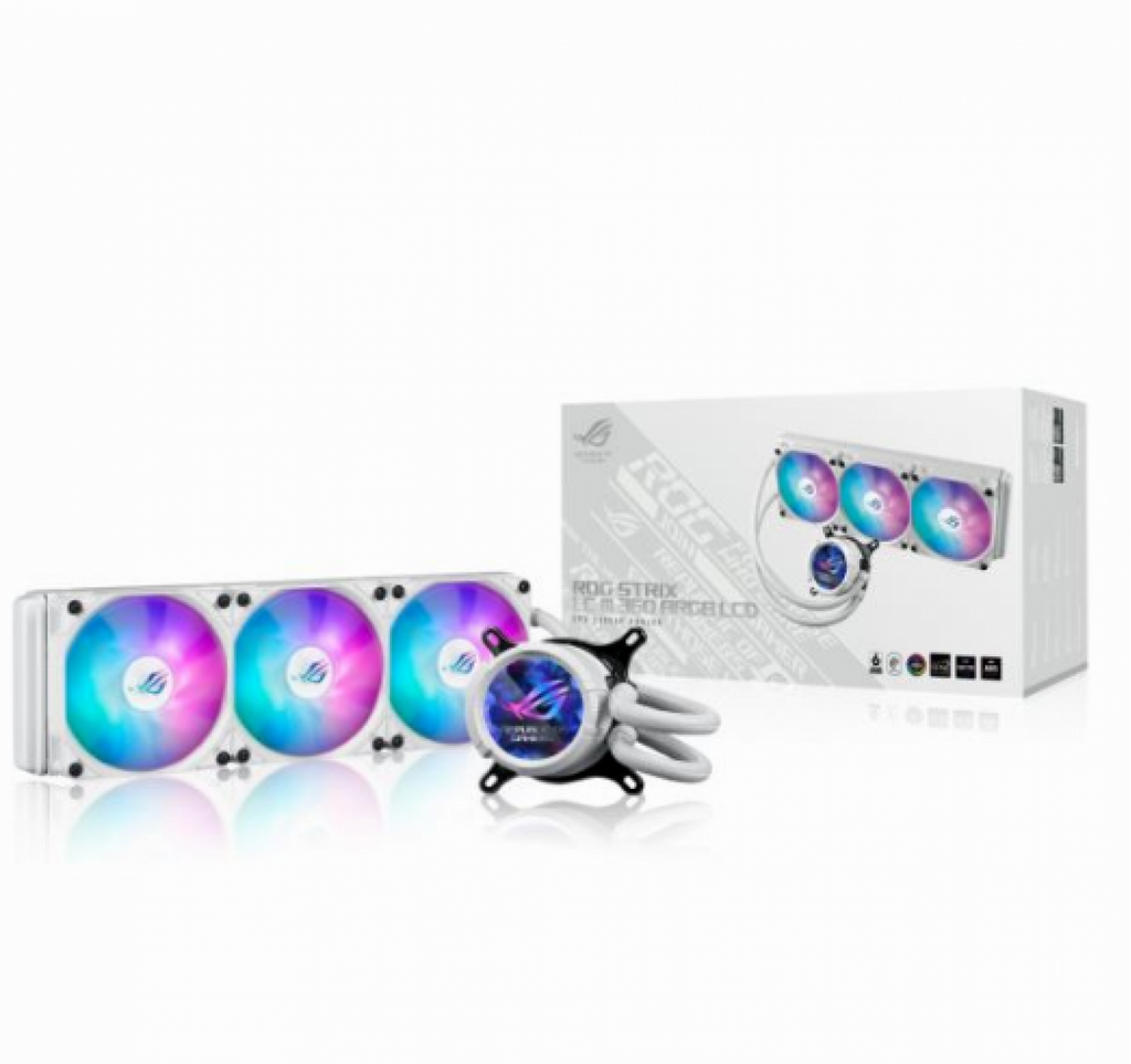 ASUS Refrigeracion ROG STRIX LC III 360 ARGB LCD WHT - imagen 2