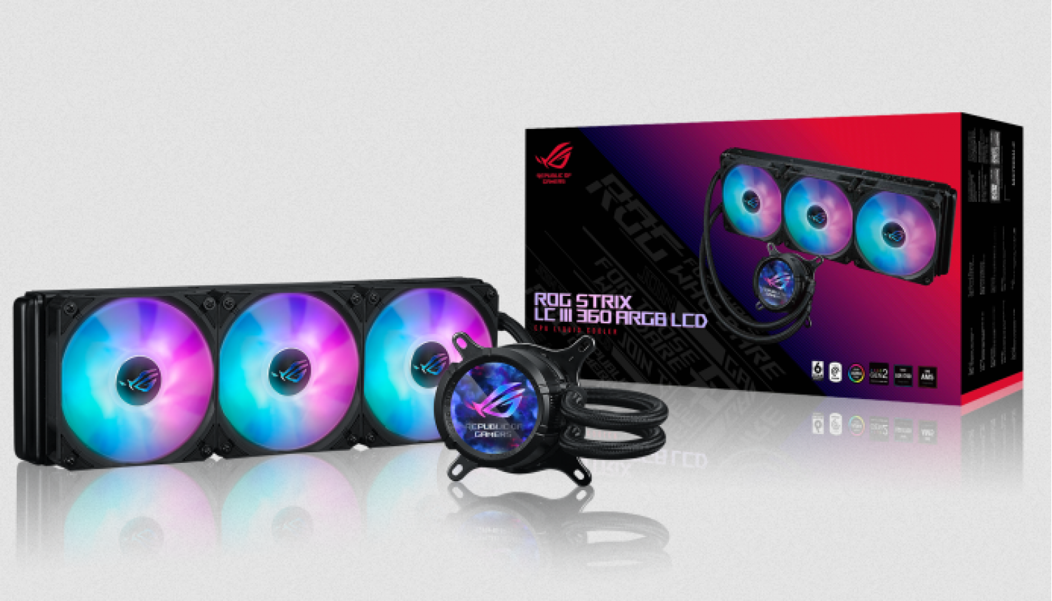 ASUS Refrigeracion ROG STRIX LC III 360 ARGB LCD - imagen 2