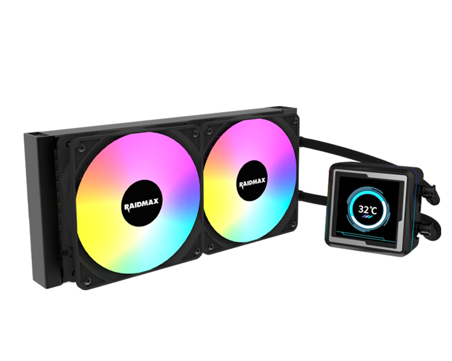 RAIDMAX Refrigeracion LM240 LCD - imagen 2