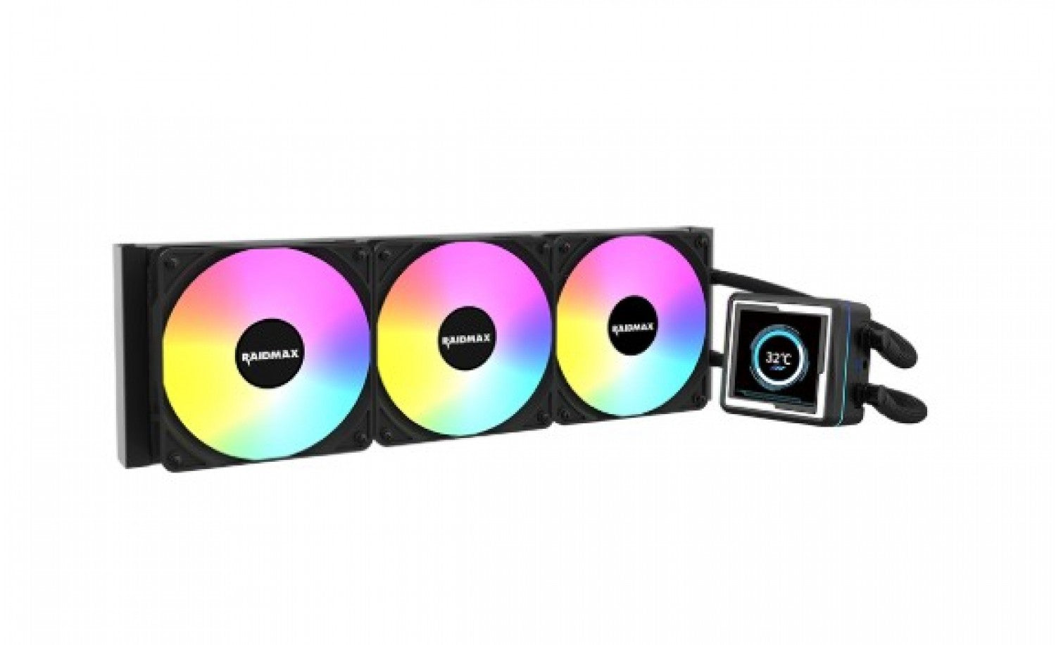 RAIDMAX Refrigeracion LM360BK LCD - imagen 2