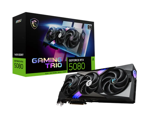 VGA 16GB RTX 5080 MSI GAMING TRIO GDDR7